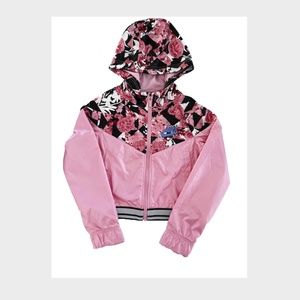 NWT Nike Girls Windrunner Printed Jacket - Big Kids Size M (10-12)